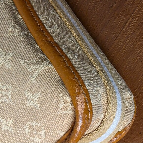 Louis Vuitton Kathleen Pochette 2004 Monogram Canvas & Leather Trim Shoulder Bag - Picture 10 of 16